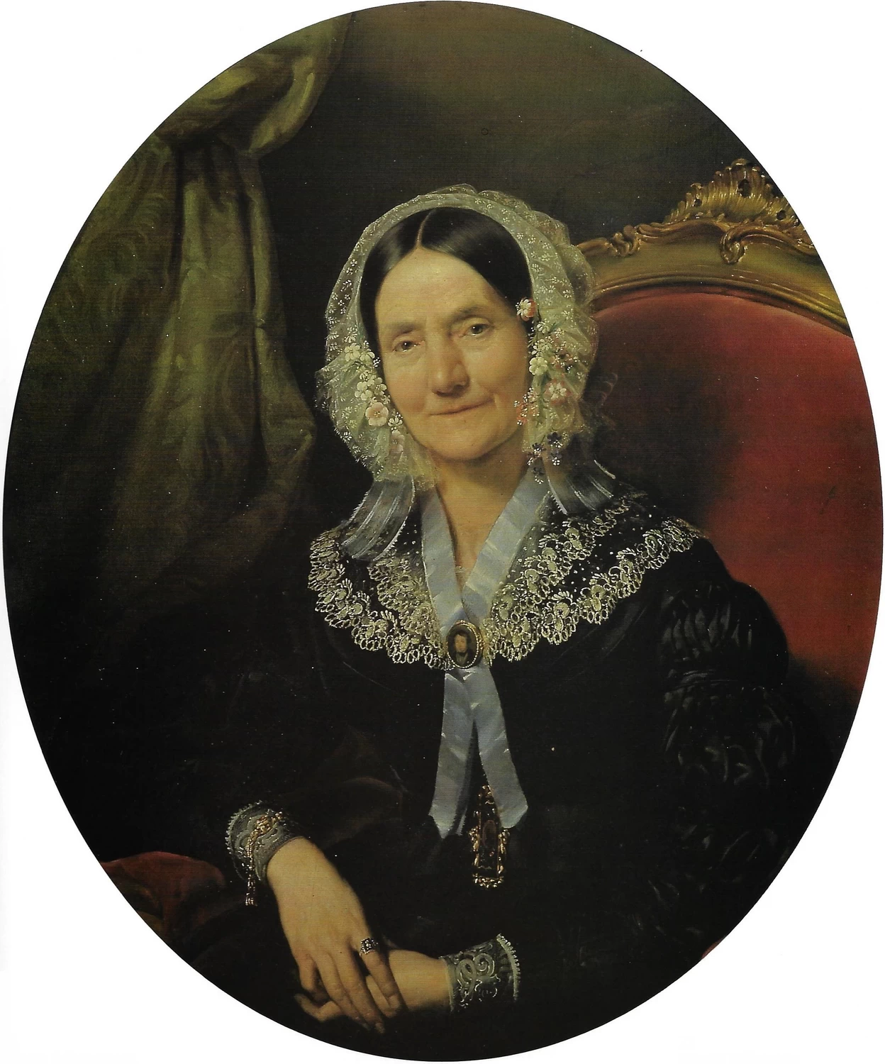 Ritratto di Cristina Bagatti Valsecchi Anelli, 1846
